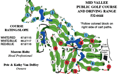 Golf Course Photo, Mid Vallee Public Golf Course, De Pere, 54115 