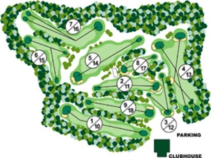 Hawks Nest State Park Golf Course,Gauley Bridge, West Virginia,  - Golf Course Photo