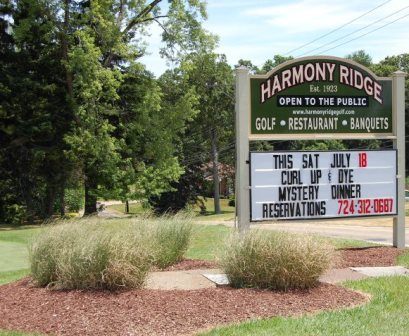 Harmony Ridge Golf Club, Ambridge Country Club, Ambridge, Pennsylvania, 15003 - Golf Course Photo