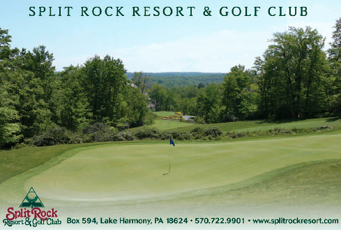 Golf Course Photo, Split Rock Resort & Golf Club, North Course, Lake Harmony, 18624 