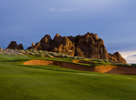 Golf Course Photo, Sand Hollow Golf Resort, Championship Course, Hurricane, 84737 