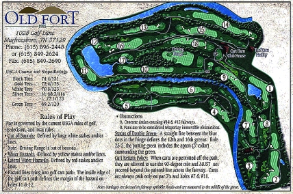 Old Fort Golf Club,Murfreesboro, Tennessee,  - Golf Course Photo