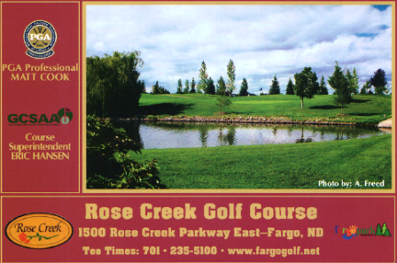 Rose Creek Golf Course,Fargo, North Dakota,  - Golf Course Photo