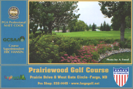 Golf Course Photo, Prairiewood Golf Course, Fargo, 58103 