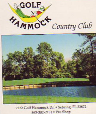 Golf Course Photo, Golf Hammock Country Club, Sebring, 33872 