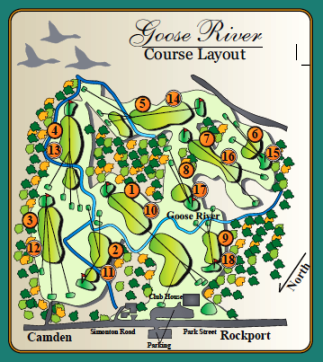 Goose River Golf Club,Rockport, Maine,  - Golf Course Photo