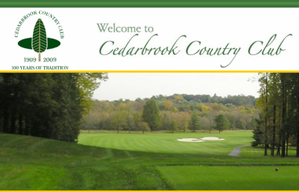 Golf Course Photo, Cedarbrook Country Club, Blue Bell, 19422 