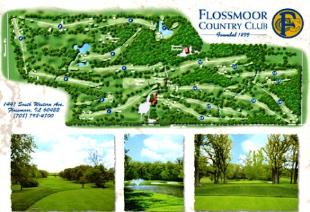 Golf Course Photo, Flossmoor Golf Club, Flossmoor, 60422 