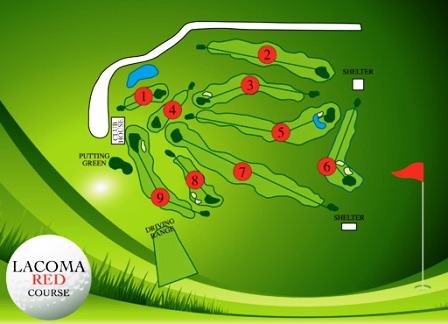 Lacoma Golf Club, Red Course, East Dubuque, Illinois, 61025 - Golf Course Photo