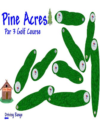 Pine Acres Par 3 Golf Course & Driving Range,Spokane, Washington,  - Golf Course Photo