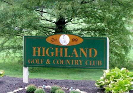 Highland Golf & Country Club, Indianapolis, Indiana, 46228 - Golf Course Photo