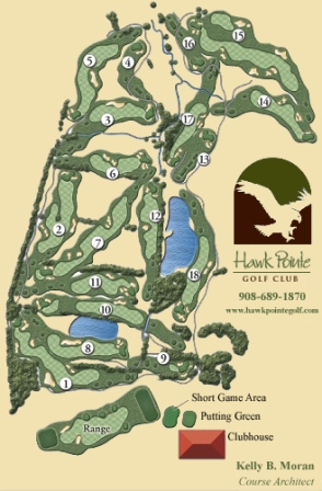 Hawk Pointe Golf Course, Washington, New Jersey, 07882 - Golf Course Photo