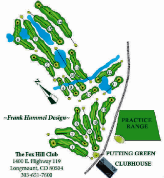 Fox Hill Country Club, Longmont, Colorado, 80501 - Golf Course Photo