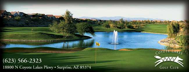 Golf Course Photo, Coyote Lakes Golf Club, Surprise, 85374 