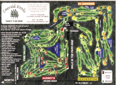 Emerald Woods Golf Courses, Columbia Station, Ohio, 44028 - Golf Course Photo