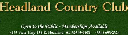 Headland Country Club, Headland, Alabama, 36345 - Golf Course Photo