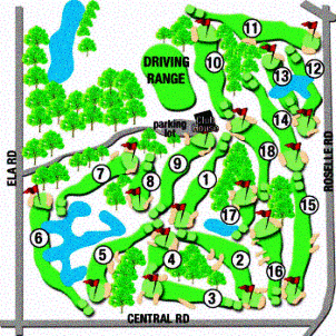 Highland Woods Golf Course,Hoffman Estates, Illinois,  - Golf Course Photo