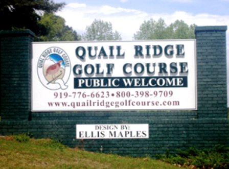 Quail Ridge Country Club, Sanford, North Carolina, 27330 - Golf Course Photo