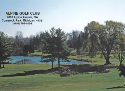 Golf Course Photo, Alpine Golf Club, Comstock Park, 49321 