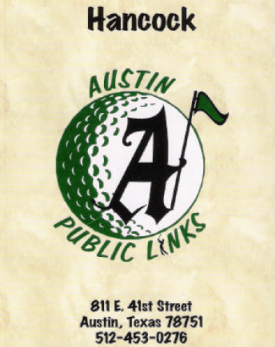 Hancock Park Golf Course, Austin, Texas, 78751 - Golf Course Photo