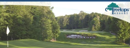 Treetops Resort, Signature Course, Gaylord, Michigan, 49735 - Golf Course Photo