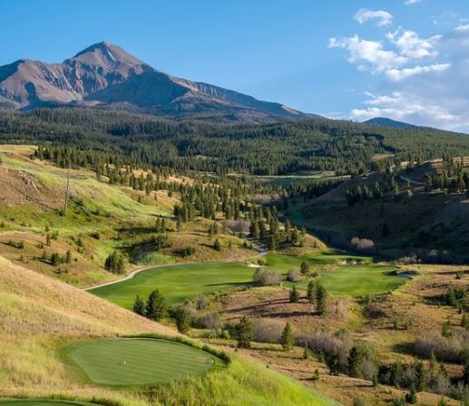 The Reserve at Moonlight Basin Golf Club, Big Sky, Montana,  - Golf Course Photo