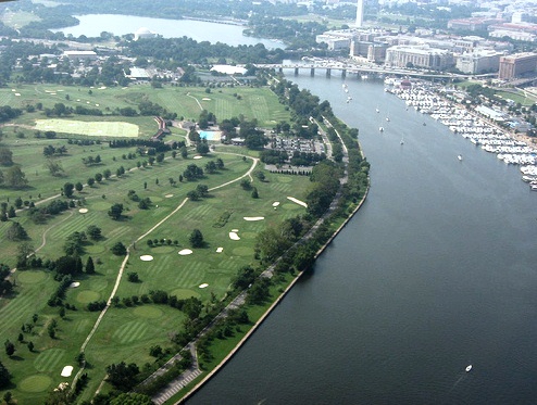 Golf Course Photo, East Potomac Public Golf Course, Blue, Washington, 20024 