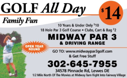 Midway Par 3 Golf Course,Lewes, Delaware,  - Golf Course Photo