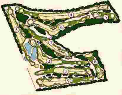 Pinecrest Golf Club, Pinehurst, Rhode Island, 02812 - Golf Course Photo