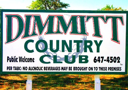 Golf Course Photo, Dimmitt Country Club, Dimmitt, 79027 