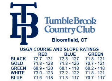 Tumble Brook Country Club,Bloomfield, Connecticut,  - Golf Course Photo