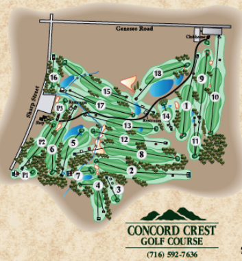 Concord Crest Golf Course,East Concord, New York,  - Golf Course Photo