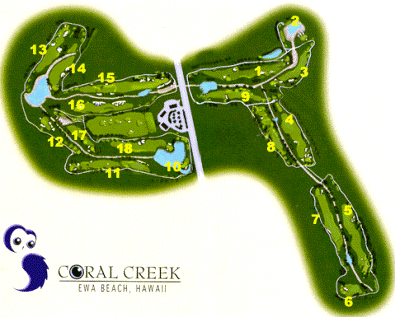 Golf Course Photo, Coral Creek Golf Course, Ewa Beach, 96789 