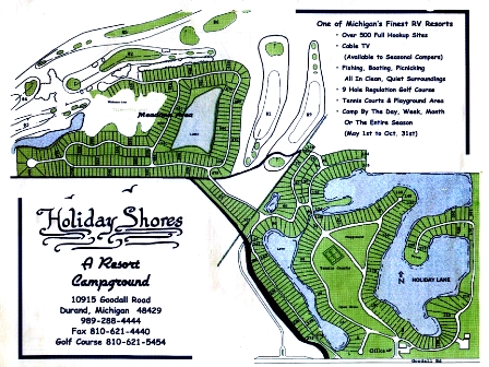 Holiday Meadows Golf Course, Durand, Michigan, 48429 - Golf Course Photo