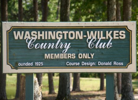 Washington-Wilkes Country Club,Washington, Georgia,  - Golf Course Photo