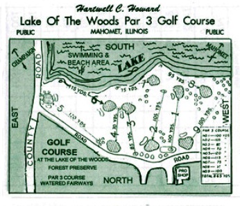 Lake Of The Woods Golf Club - Par 3,Mahomet, Illinois,  - Golf Course Photo