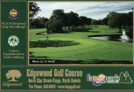 Edgewood Golf Course,Fargo, North Dakota,  - Golf Course Photo