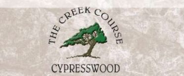 Cypresswood Golf Club, Creek, CLOSED 2010