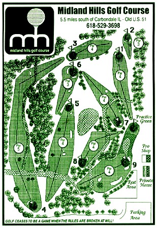 Midland Hills Golf Course CLOSED,Makanda, Illinois,  - Golf Course Photo