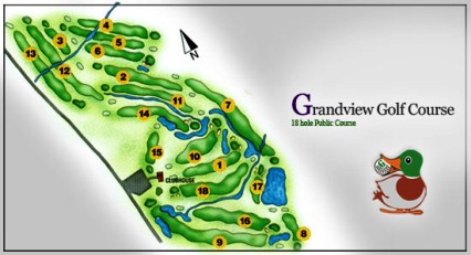 Golf Course Photo, Grandview Golf Course, Custer, 98240 