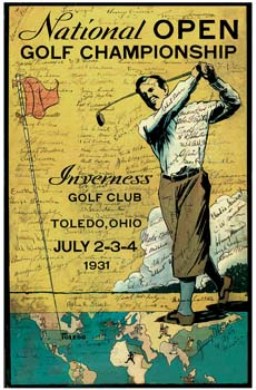 Golf Course Photo, Inverness Club, Toledo, 43615 