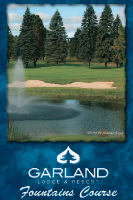 Golf Course Photo, Garland Golf Course -Fountains, Lewiston, 49756 