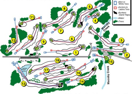 Golf Course Photo, Macoby Run Golf Course, Green Lane, 18054 