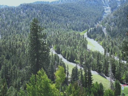 Mount Charleston Alpine Resort Golf Club, CLOSED 2001,Mt Charleston, Nevada,  - Golf Course Photo