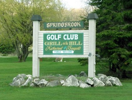 Golf Course Photo, Springbrook Golf Club, Walloon Lake, 49796 