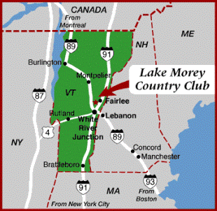 Lake Morey Inn Resort Country Club | Lake Morey Golf Course, Fairlee, Vermont, 05045 - Golf Course Photo