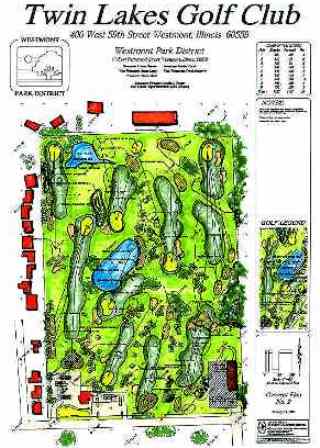 Twin Lakes Golf Course, Westmont, Illinois, 60559 - Golf Course Photo