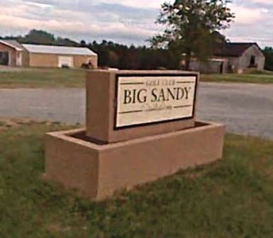 Big Sandy Golf & Country Club, CLOSED 2005,Trenton, Georgia,  - Golf Course Photo