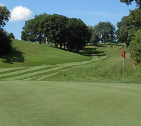 Golf Course Photo, Bunker Hill Golf Course, Dubuque, Iowa, 52001