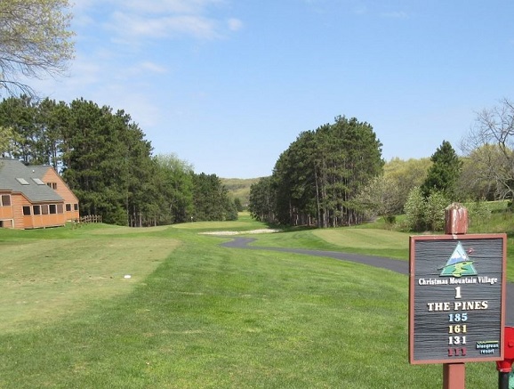 Golf Course Photo, Christmas Mountain Village, The Pines Golf Course, Wisconsin Dells, Wisconsin, 53965